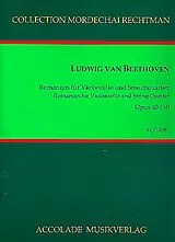 Ludwig van Beethoven Notenblätter 2 Romanzen op.40 und op.50 für