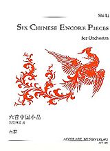 Shi Li Notenblätter 6 Chinese Encore Pieces