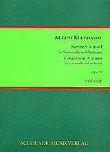 August Klughardt Notenblätter Konzert a-Moll op.59