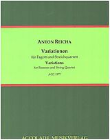 Anton (Antoine) Joseph Reicha Notenblätter Variationen