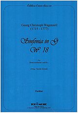Georg Christoph Wagenseil Notenblätter Sinfonia G-Dur