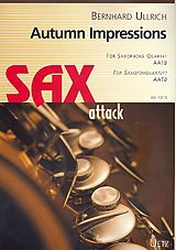  Notenblätter Sax Attack für 4 Saxophone (AATB)