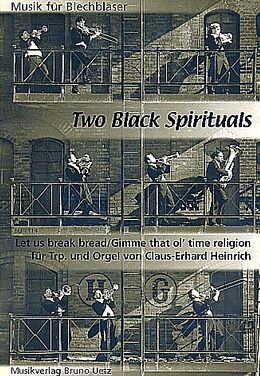  Notenblätter 2 black Spirituals für Trompete und Orgel