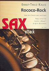 Luigi Boccherini Notenblätter Rococo-Rock für Altsaxophon
