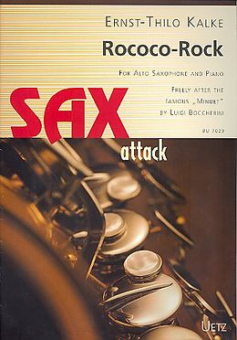 Luigi Boccherini Notenblätter Rococo-Rock für Altsaxophon