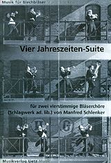 Manfred Schlenker Notenblätter Vier Jahreszeiten-Suite für 2 Favorit- und