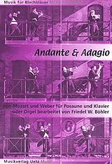  Notenblätter Andante & Adagio für Posaune (Tenorhorn)