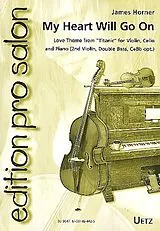 James Horner Notenblätter My Heart will go onfür Violine, Violoncello