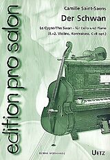 Camille Saint-Saëns Notenblätter Der Schwan für Violoncello und Klavier
