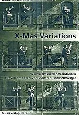 Manfred Bockschweiger Notenblätter X-mas Variations vol.1