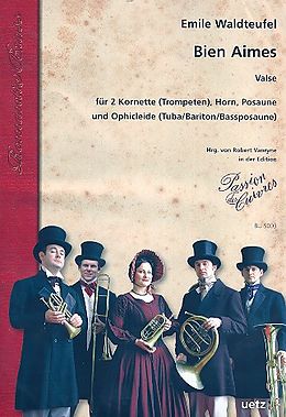 Jean Baptiste Arban Notenblätter Bien aimes für 2 Kornette (Trompeten), Horn