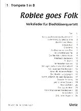  Notenblätter Roblee goes Folk für Posaunenchor