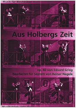 Edvard Hagerup Grieg Notenblätter Aus Holbergs Zeit op.40
