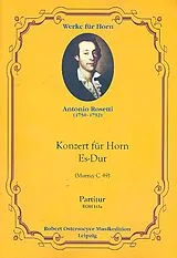 Antonio (Franz Anton Rössler) Rosetti Notenblätter Konzert Es-Dur für Horn und Orchester