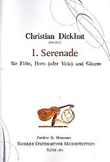Christian Dickhut Notenblätter Serenade Nr. 1
