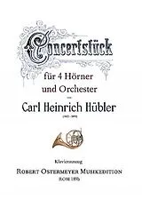 Carl Heinrich Hübler Notenblätter Konzertstück