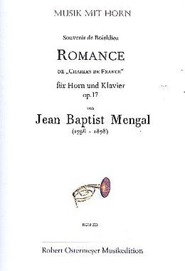 Jean Baptist Mengal Notenblätter Souvenir de Boildieu op.17 für Horn