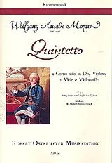 Wolfgang Amadeus Mozart Notenblätter Quintett KV407 für Horn in Es, Violine