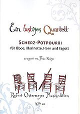  Notenblätter Ein lustiges Quartett für Oboe, Klarinette