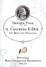 Johann Wenzel ) Punto Giovanni (= Stich Notenblätter Konzert E-Dur Nr.11 für Horn und Orchester