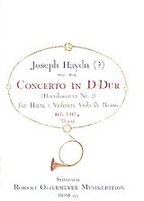 Franz Joseph Haydn Notenblätter Konzert D-Dur Nr.2 Hob.VII4-4