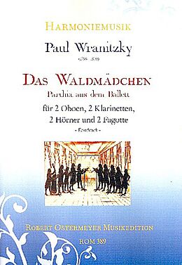 Paul Wranitzky Notenblätter Parthia aus dem Ballett Das Waldmädchen