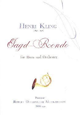Henri Adrien Louis Kling Notenblätter Jagd-Rondo