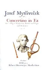 Josef Myslivecek Notenblätter Concertino Es-Dur