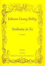 Johann Georg Roellig Notenblätter Sinfonia in Es