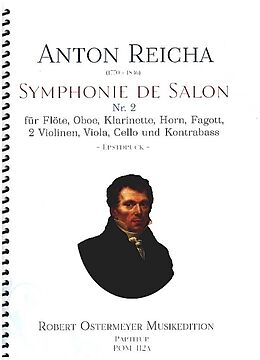 Anton (Antoine) Joseph Reicha Notenblätter Symphonie de Salon Nr.2