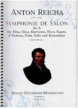 Anton (Antoine) Joseph Reicha Notenblätter Grande Symphonie de Salon Nr.3