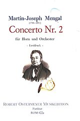 Martin-Joseph Mengal Notenblätter Concerto Nr.2