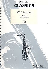 Wolfgang Amadeus Mozart Notenblätter Rondo aus dem Divertimento Nr.1