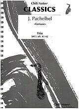 Johann Pachelbel Notenblätter Fantasie