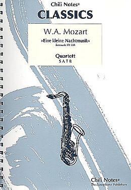 Wolfgang Amadeus Mozart Notenblätter Eine kleine Nachtmusik