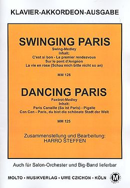  Notenblätter Swinging Paris und Dancing Paris