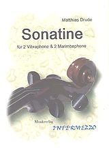Matthias Drude Notenblätter Sonatine für 2 Vibraphone und