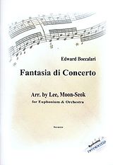 Edward Boccalari Notenblätter Fantasia di concerto für Euphonium