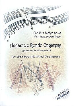 Carl Maria von Weber Notenblätter Andante e Rondo ongarese op.35