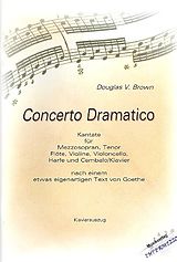 Douglas Victor Brown Notenblätter Concerto dramatico
