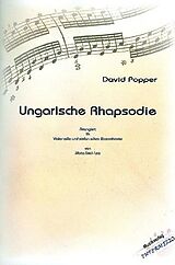 David Popper Notenblätter Ungarische Rhapsodie