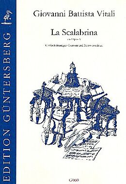 Giovanni Battista Vitali Notenblätter La Scalabrina aus op.5