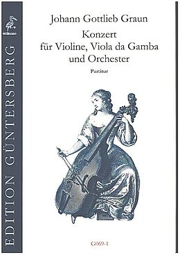 Johann Gottlieb Graun Notenblätter Konzert GraunWV A-XIII-3