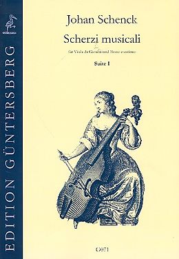 Johannes Schenck Notenblätter Scherzi musicali Suite Nr.1