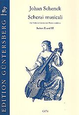 Johannes Schenck Notenblätter Scherzi musicali op.6 (Nr.10+11)
