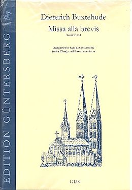 Dieterich Buxtehude Notenblätter Missa alla brevis BuxWV114