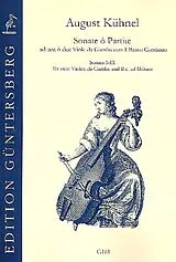 August Kühnel Notenblätter Sonate o Partite Band 1 (Sonaten Nr.1-3)