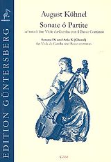 August Kühnel Notenblätter Sonate o Partite Band 4 (Sonaten 9-10)