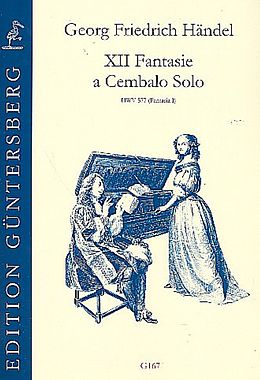 Georg Friedrich Händel Notenblätter 12 Fantasien für Cembalo