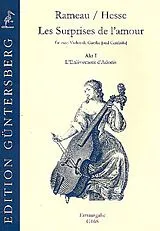 Jean Philippe Rameau Notenblätter Les Surprises de lamour Akt 1